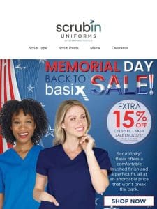 Red， White， & You! Memorial Day Sale!