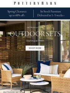 Refresh your outdoor space