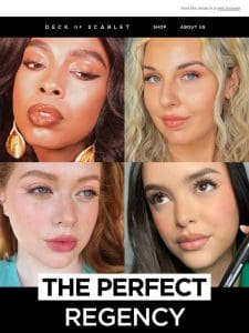 Regency Romance Makeup You’ll Burn For