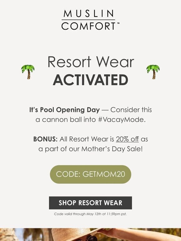 Resort Wear Activated ?
