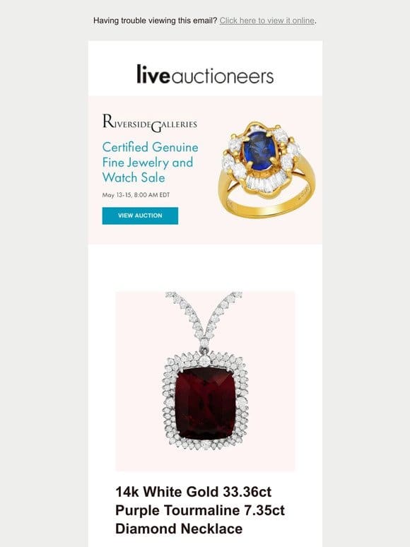 Riverside Galleries | Certified Genuine Fine Jewelry and Watch Sale