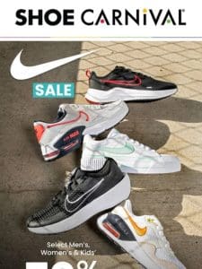 Run， Don’t Walk: Nike up to 30% off