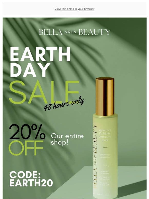 SALE – HAPPY EARTH DAY