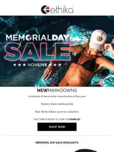 SALE: New Markdowns!