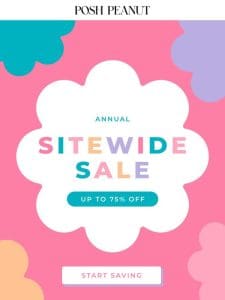 SAVE Up To 75% SITEWIDE! ?