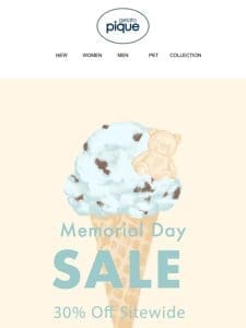 SITE WIDE 30% OFF  Memorial Day Sale STARTS NOW✨