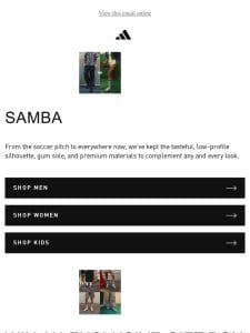 Samba: Iconic for a reason