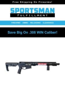 Save $850 on POF Rouge .308   Free Rimfire Rifle with Springfield 2020 Purchase!