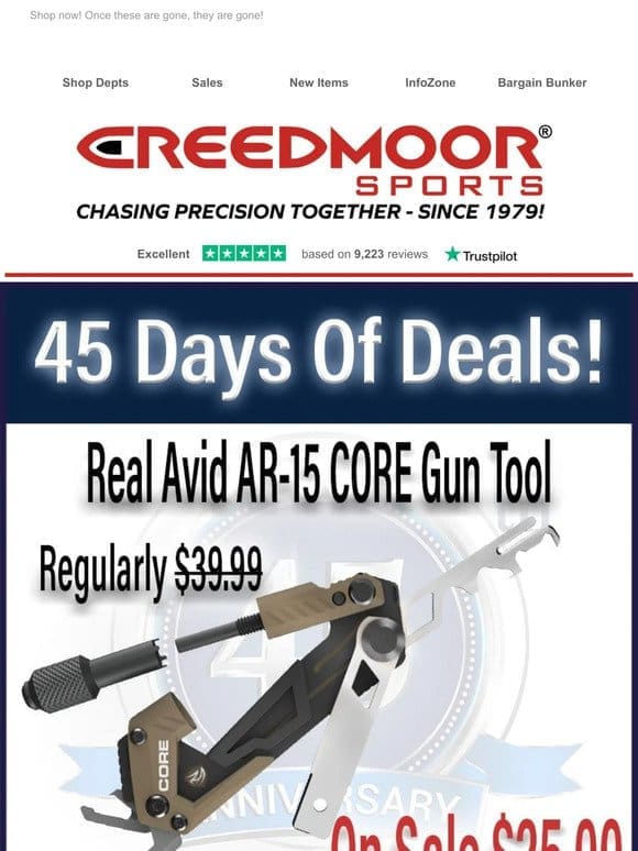 Save over 35% On Real Avid AR-15 CORE Gun Tool!