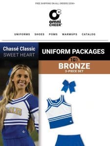 Save up to 20% with Uniform Packages