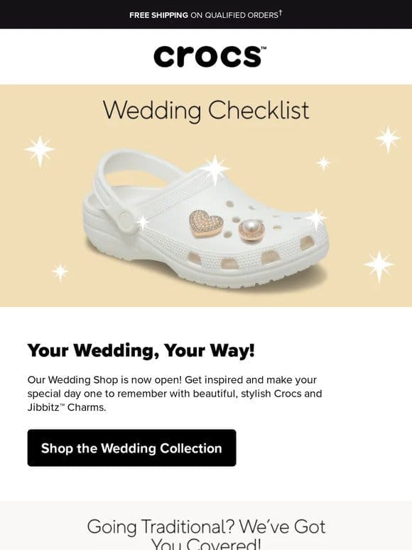 Say ‘I do’ in a comfier shoe!