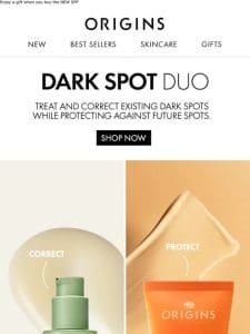 Seeing Dark Spots? Meet Our Powerful Duo