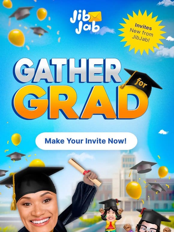 Send Grad Party Invites w/ Just a Few Clicks ??