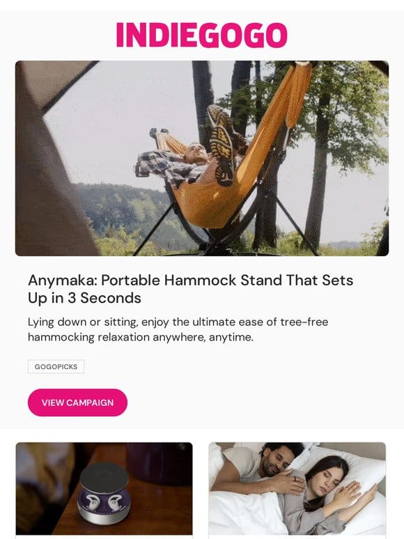Set up your hammock in 3s – anywhere， anytime!