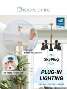 Shop SkyPlug Lighting: Easier， Faster， Safer!