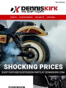 Shop Suspension Options for Your Cruiser at denniskirk.com!