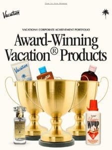 Shop Vacation® Award-Winners