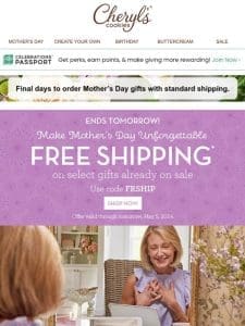 Show Mom all the love   Get gifts on sale with free shipping.