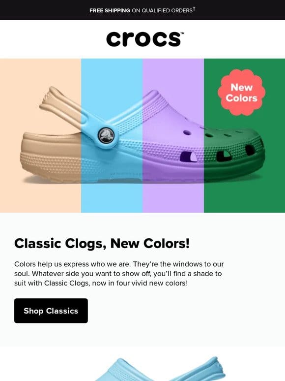 Show your true colors with Classics!