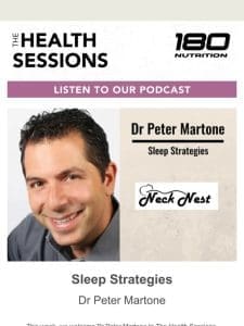 Sleep Strategies with Dr Peter Martone