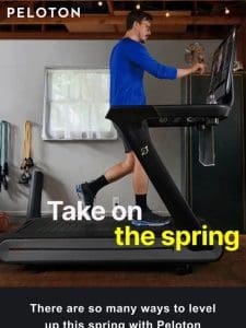 So many ways to try Peloton this spring