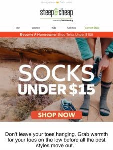 Socks under $15
