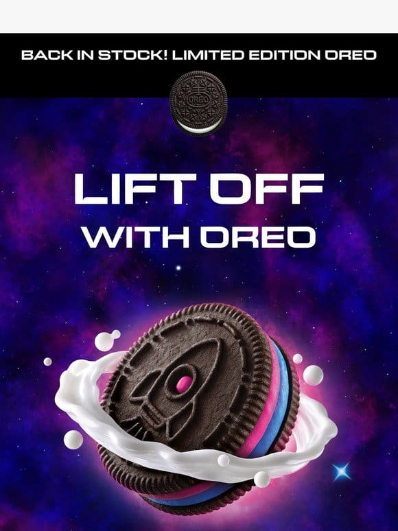 Space Dunk OREO Cookies Back in Stock