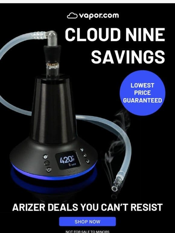 Spark Your Savings: Lowest Prices on Arizer