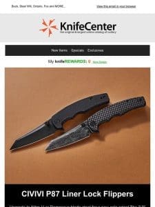 Specials & Warehouse Finds: Benchmade， CIVIVI， Chris Reeve