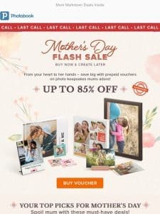 Spoil Mom – 85% OFF Gifts for Her