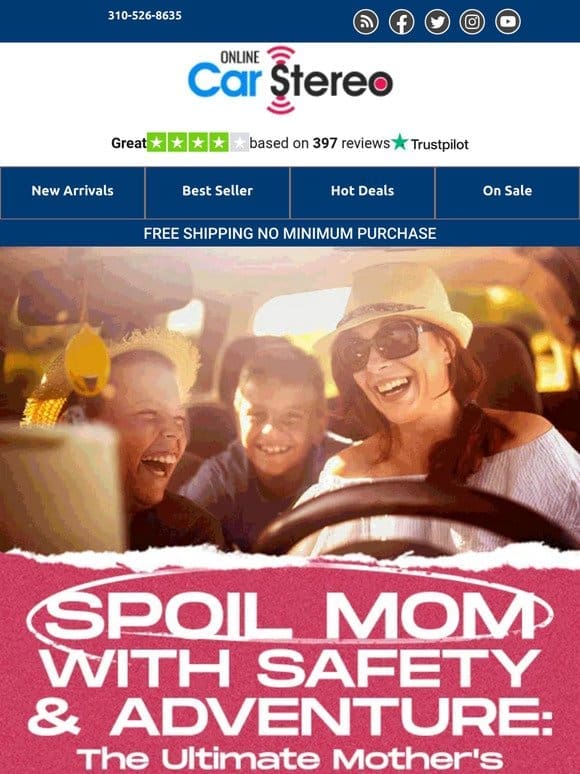 Spoil Mom with Safety & Adventure: The Ultimate Mother’s Day Gift Guide? ?
