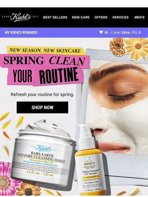 Spring Clean Your Skincare Routine?