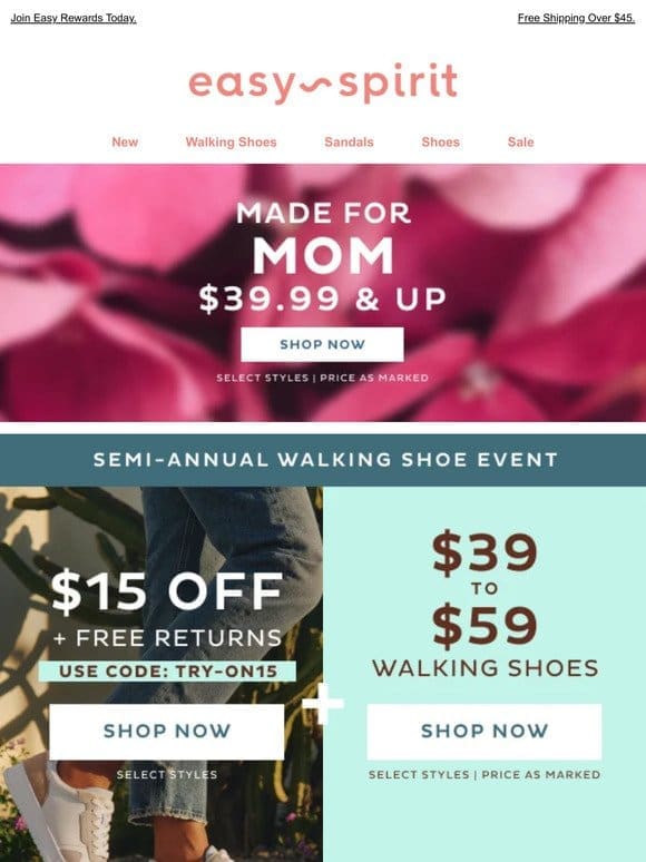 Spring Faves now $39.99 & up | Mother’s Day Pre-Sale!