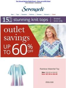 Spring Outlet Sale ~ Save up to 60% Today ~ Click Now
