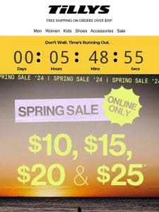 Spring Sale   Ends In Hours!