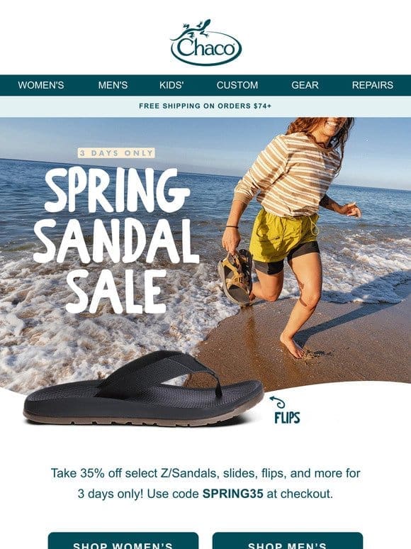 Spring Sandal Sale ??