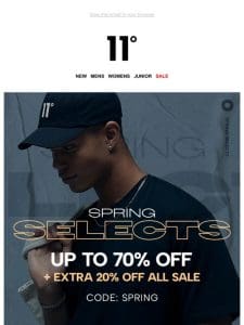 Spring Selects | EXTRA 20% OFF