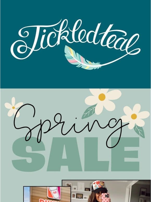 Spring is in the air… and so is a ✨SALE✨