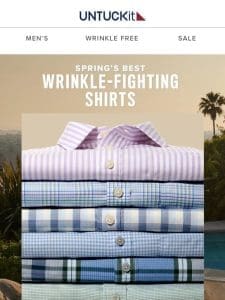 Spring’s Top Wrinkle-Free Shirts