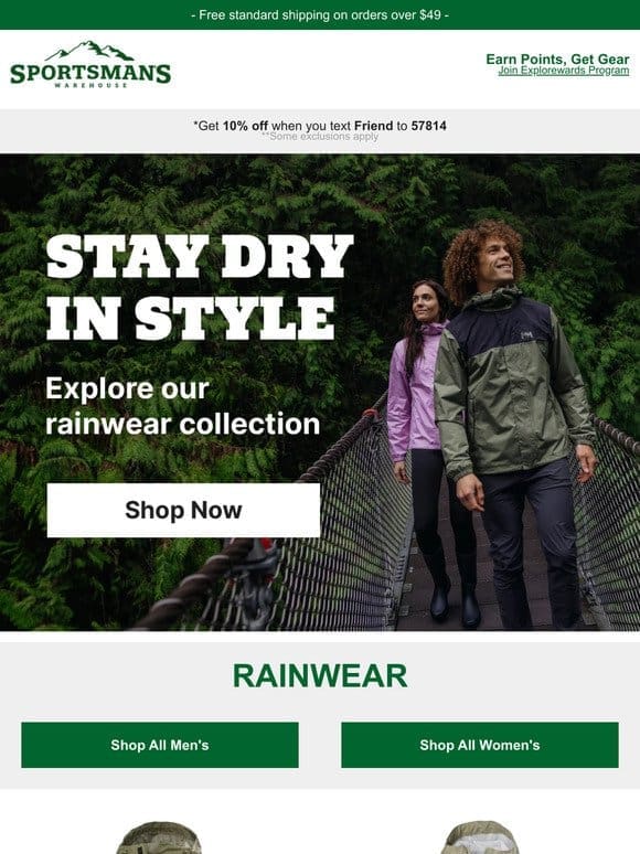 Stay Dry in Style