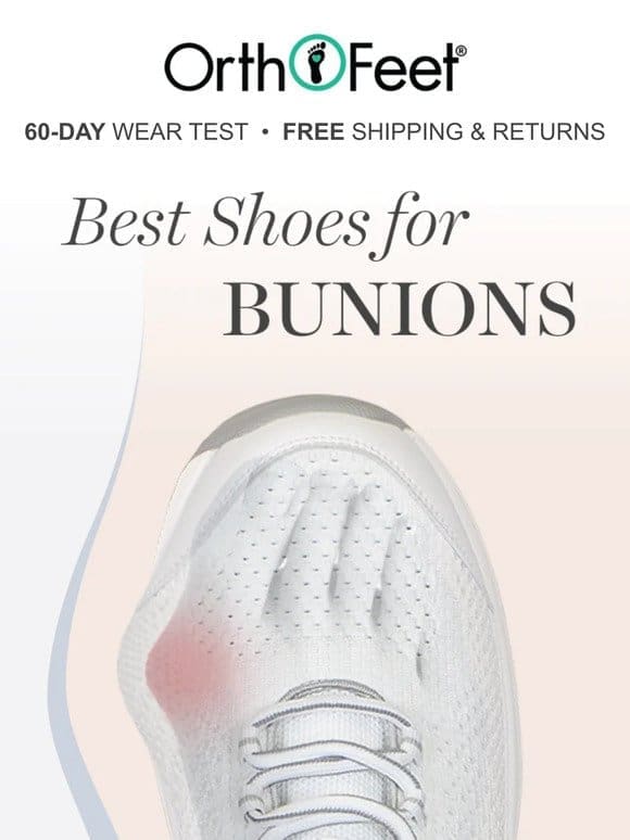 Step into relief on Bunion Day