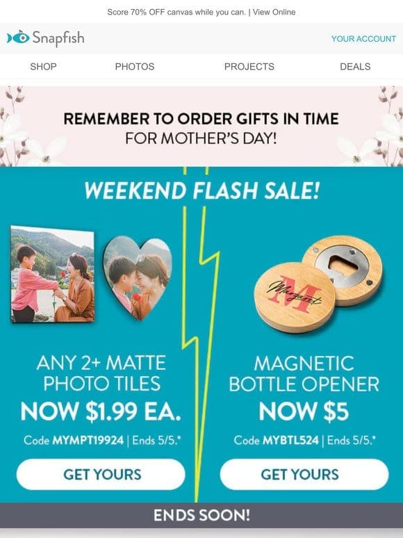 Still time to up your gift game this Mother’s Day!