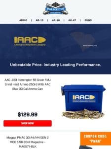 Stock Up On AAC Ammo! | Shop Our Selection Now!