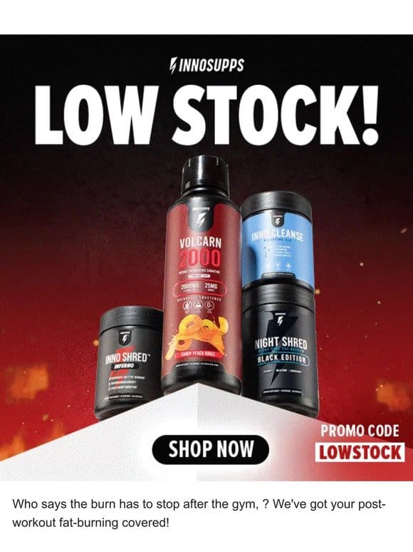 Stop! Inferno Shred Stack Almost Out of Stock! ?