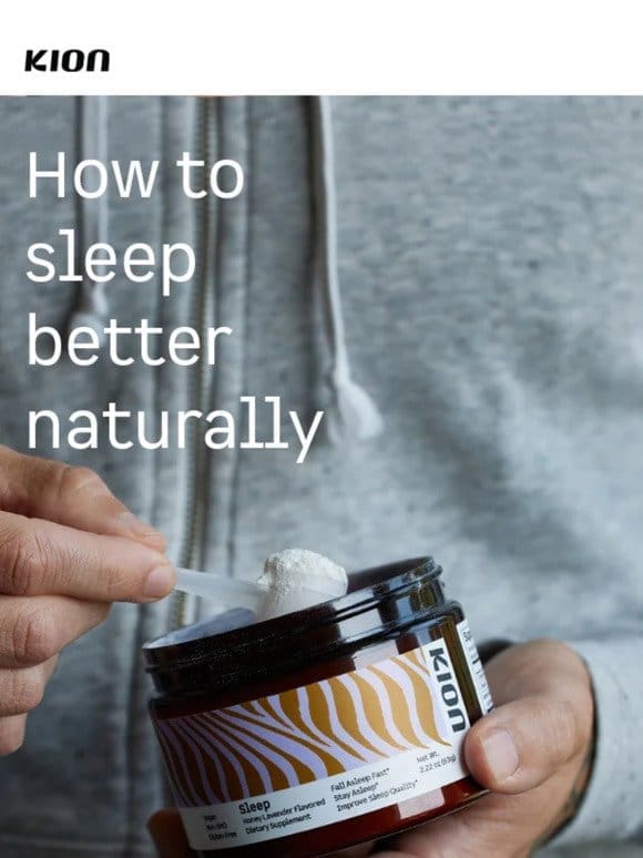Stop dreaming of better sleep…