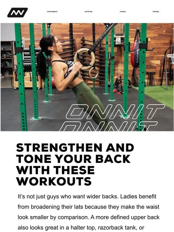 Strengthen And Tone Your Back With These Workouts