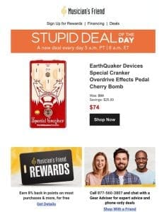 Stupid Deal of the Day now available!