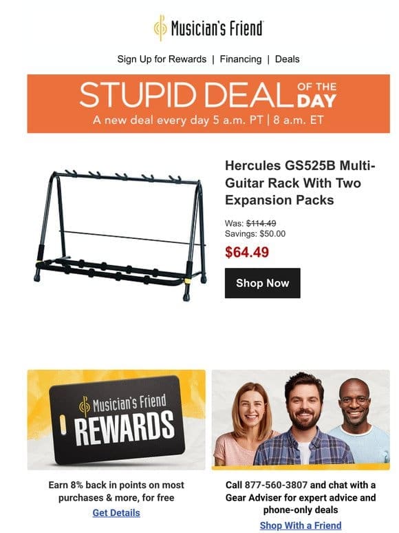 Stupid Deal of the Day now available!