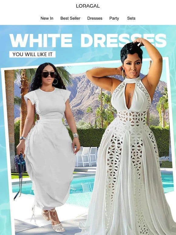 Stylish White Dresses For All Occasions
