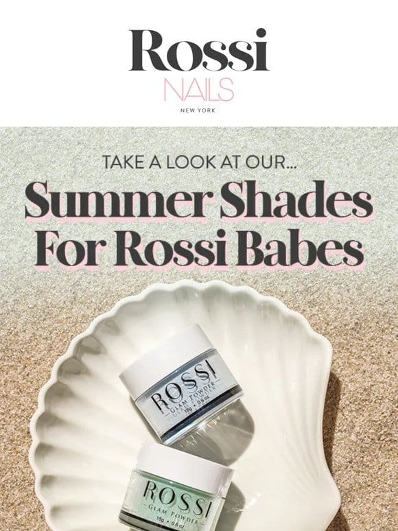 Summer Shades For Rossi Babes ☀️